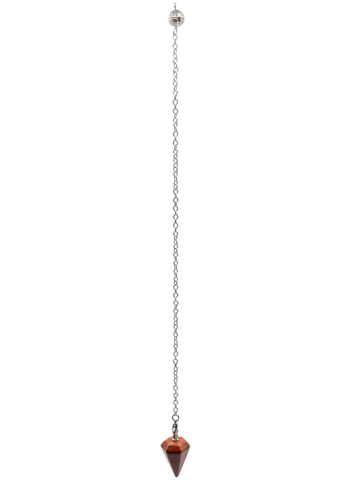 Carnelian Crystal Pendulum