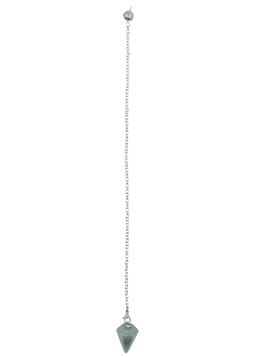 Green Aventurine Crystal Pendulum